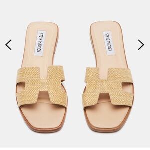 ⚡️Steve Madden HADYN sandal - Raffia ✨